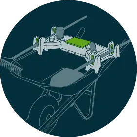 illustration of Little Burros product position